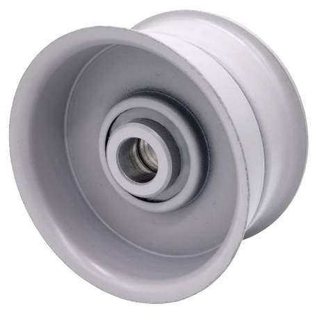 TERRE PRODUCTS Flat Idler Pulley - 3.25'' Flat Dia. - 5/8'' Bore - Steel 31325175